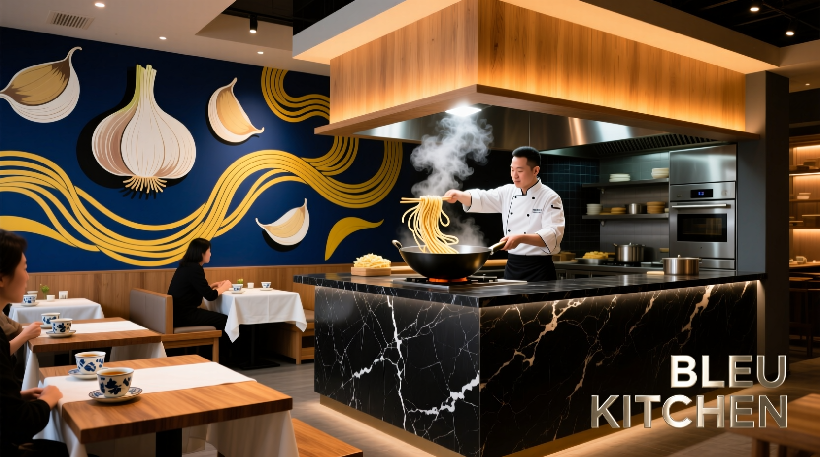 Bleu Kitchen Garlic Noodle Bar: Culinary Specialization Explained