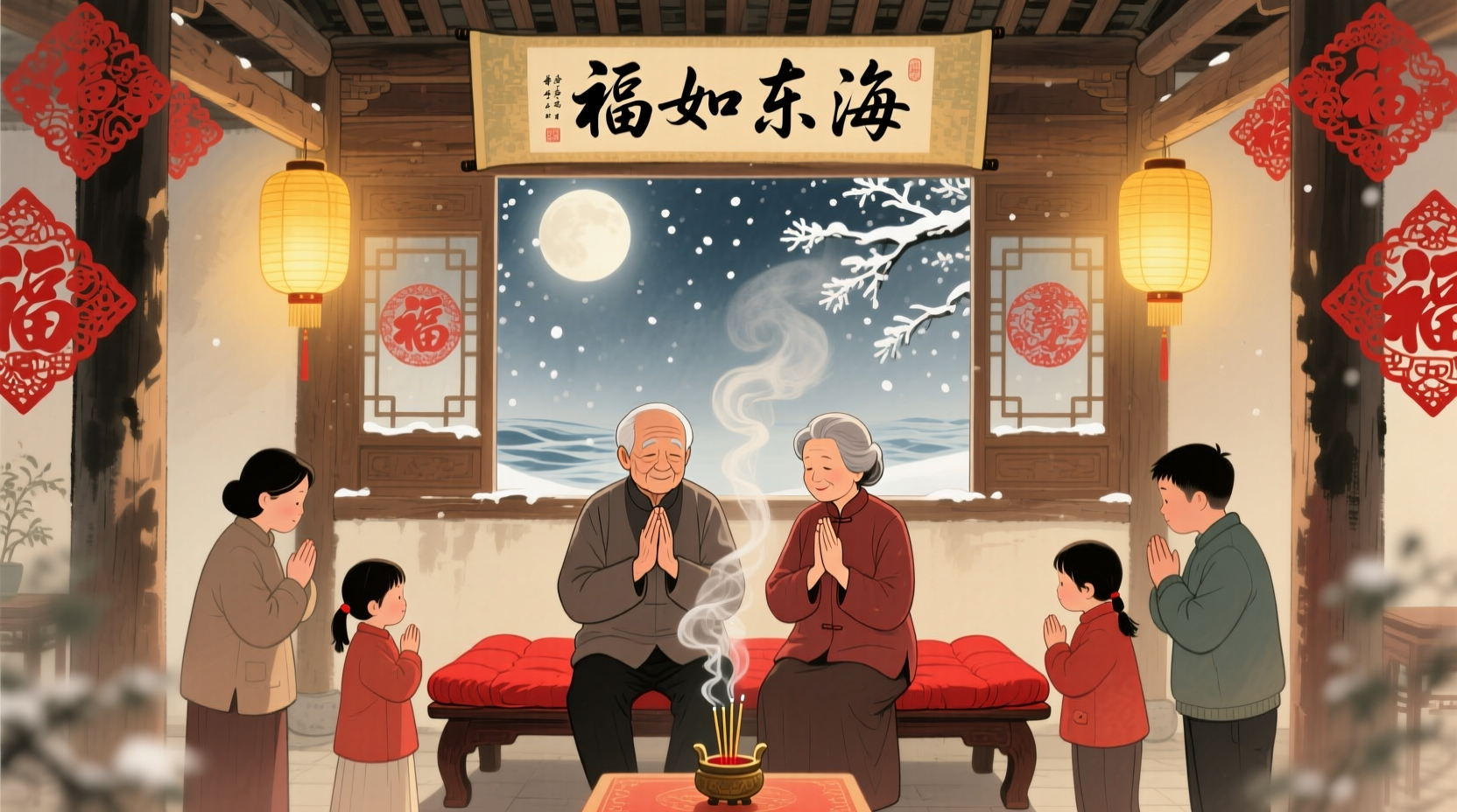 a new year prayer for my family