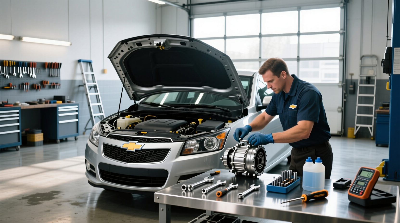 2014 chevy cruze water pump replacement guide