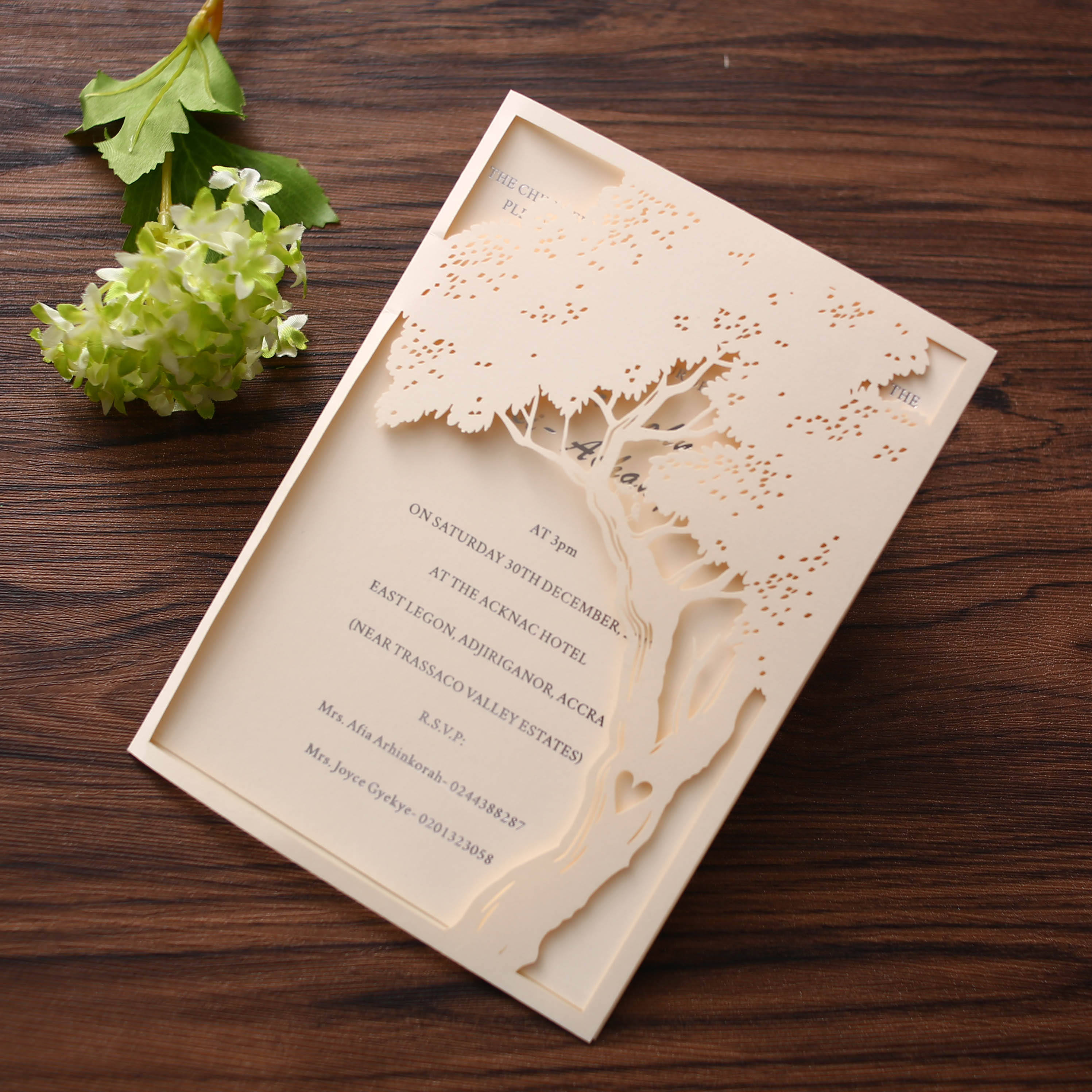 modern invitation