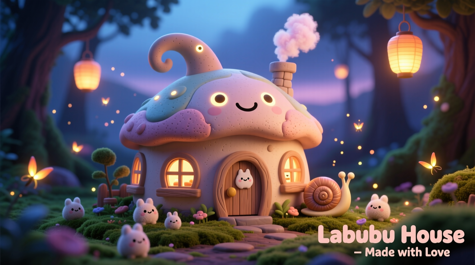 how to make a labubu house