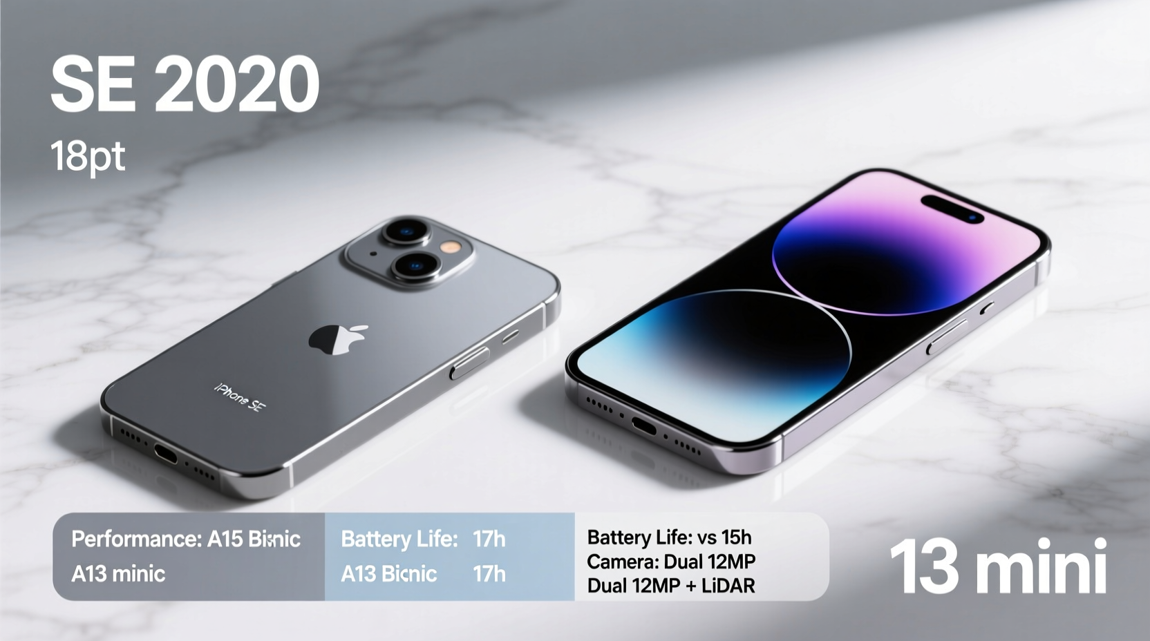 iphone se 2020 vs 13 mini is the 13 mini still worth it or just get the se