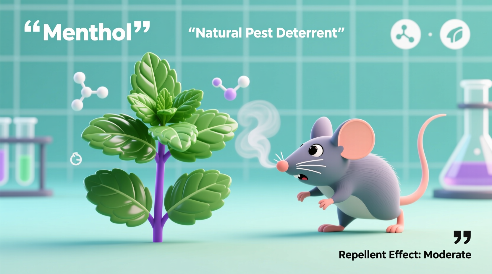 does mint plant repel mice