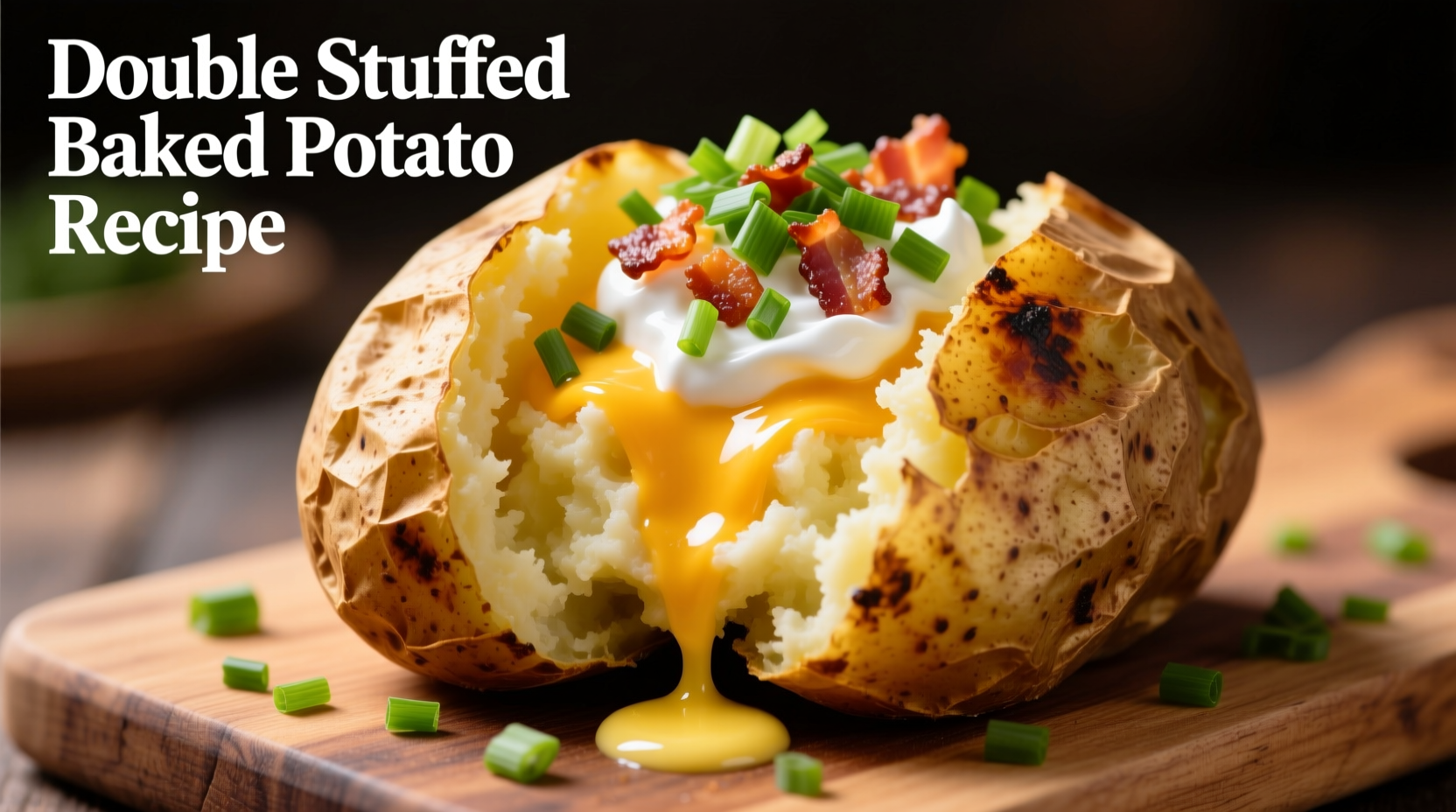 double stuffed baked potato recipe