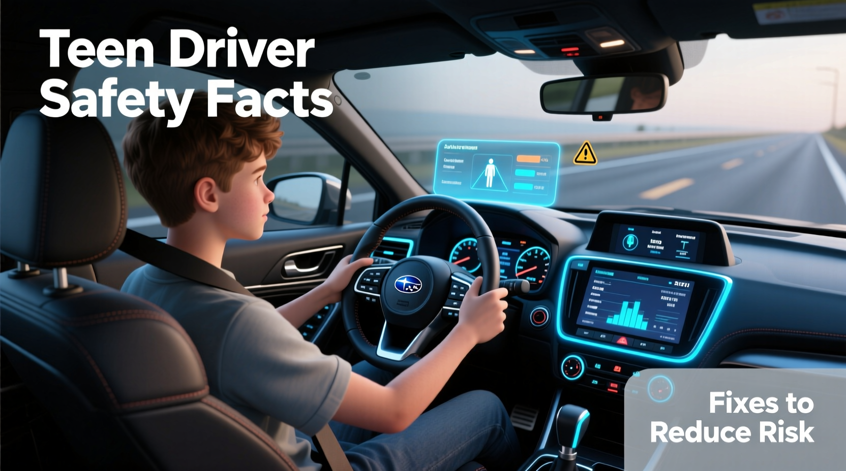 wrx sti interior teen driver safety