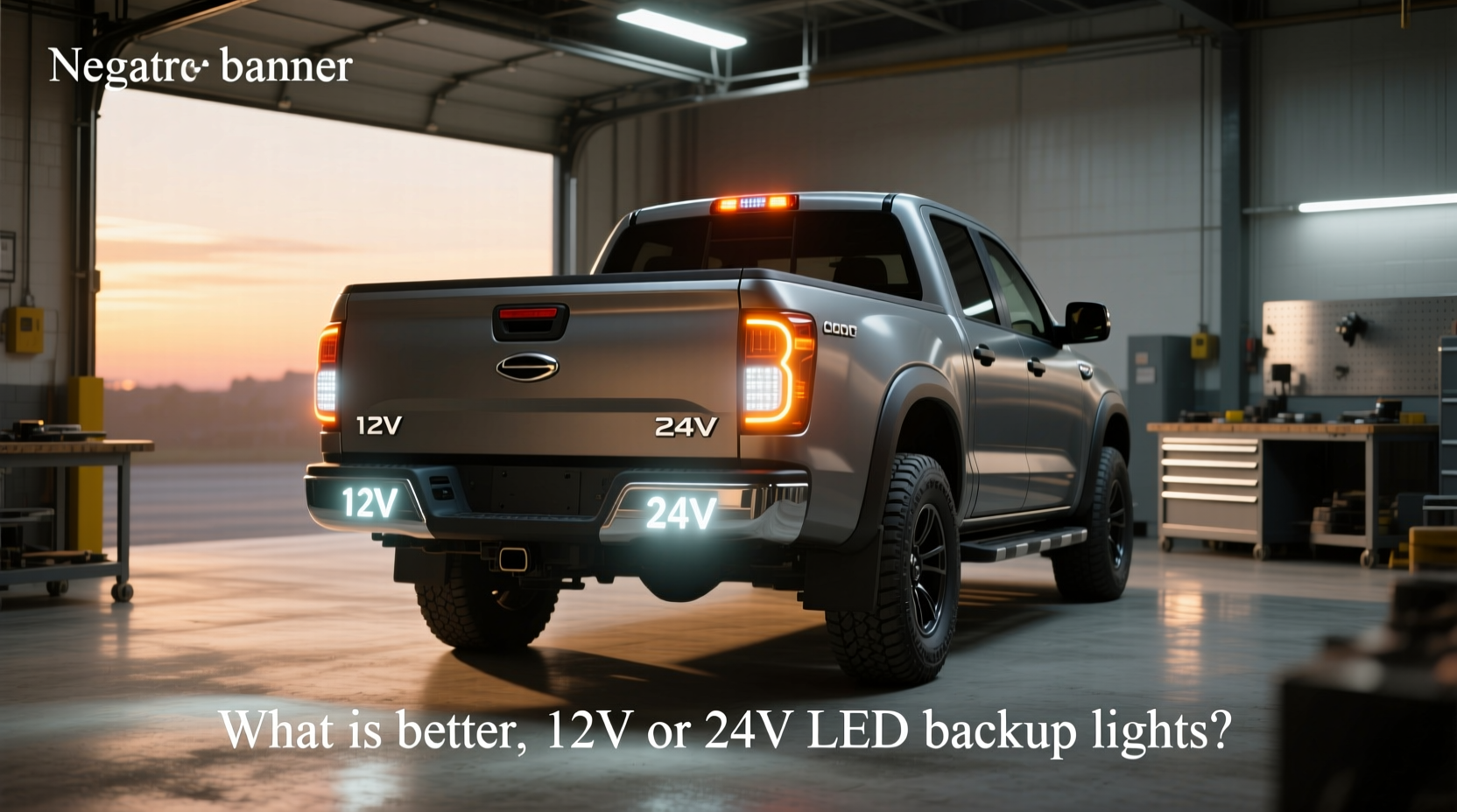LED Pickup Truck Backup Lights Guide: 12V or 24V?