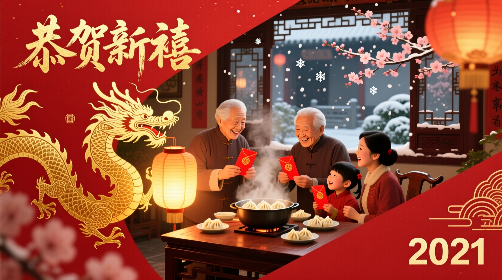 how to congratulate chinese new year 2021