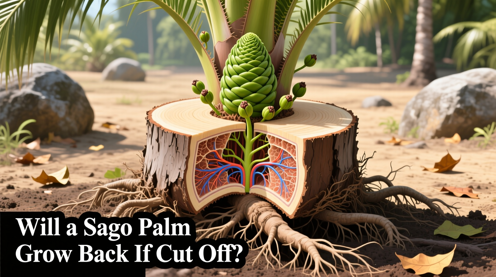 Will a Sago Palm Grow Back If Cut Off?