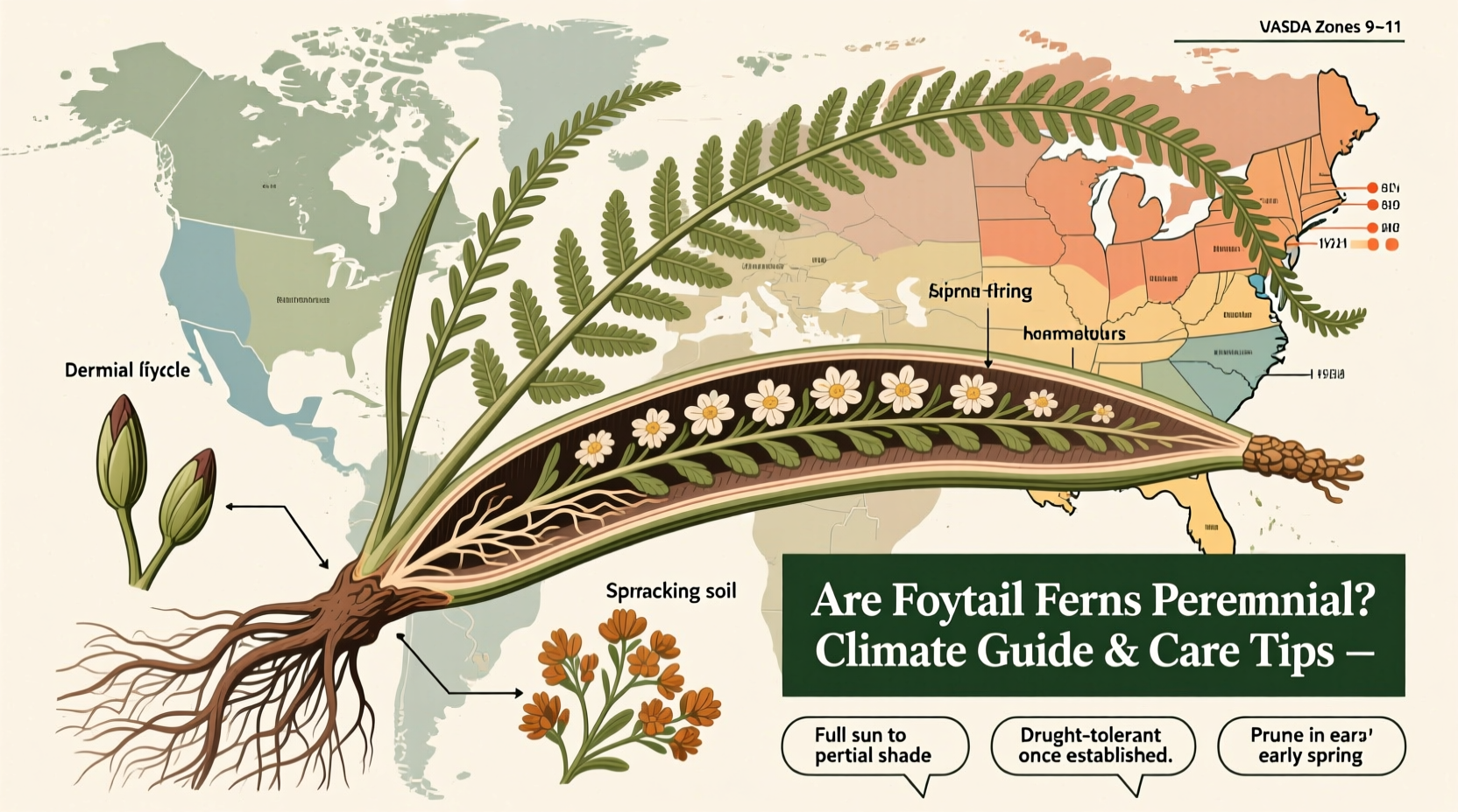are foxtail ferns perennial