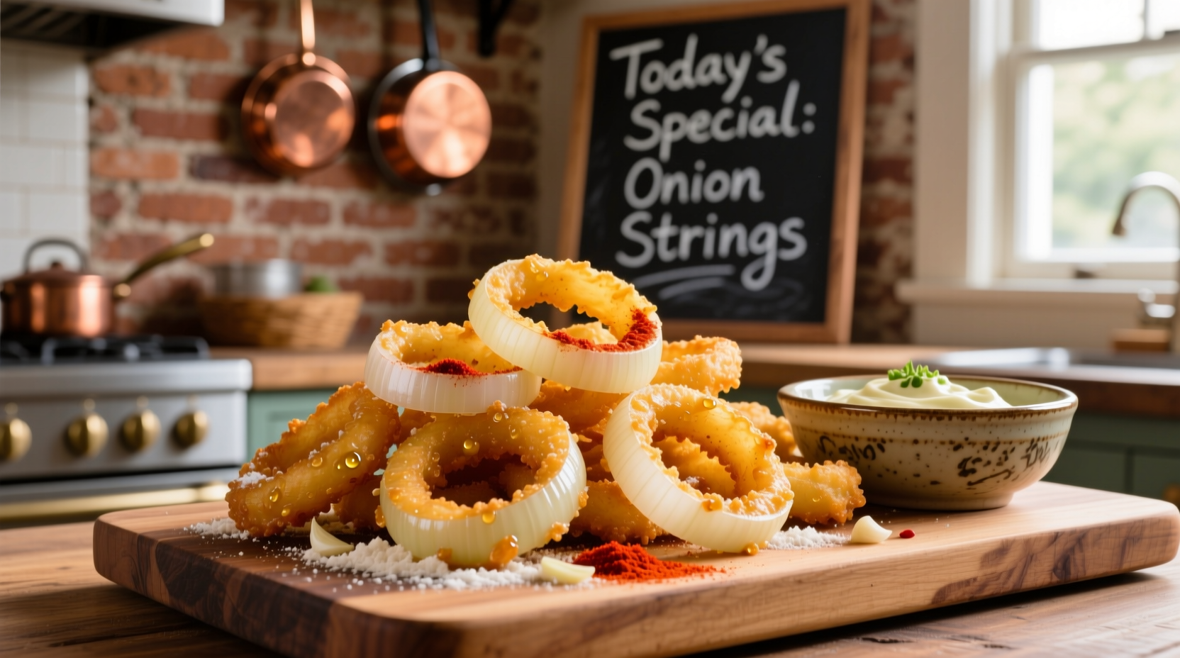 Crispy Homemade Onion Strings Recipe in 30 Minutes