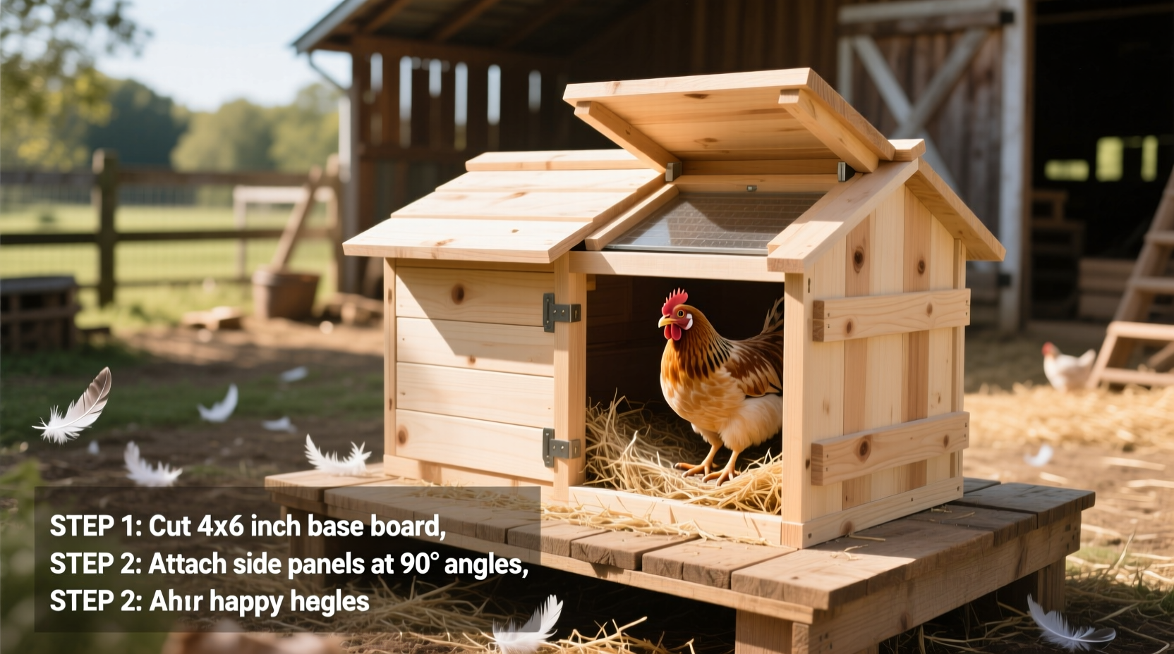smart and simple steps to build a durable chicken nesting box for happy hens