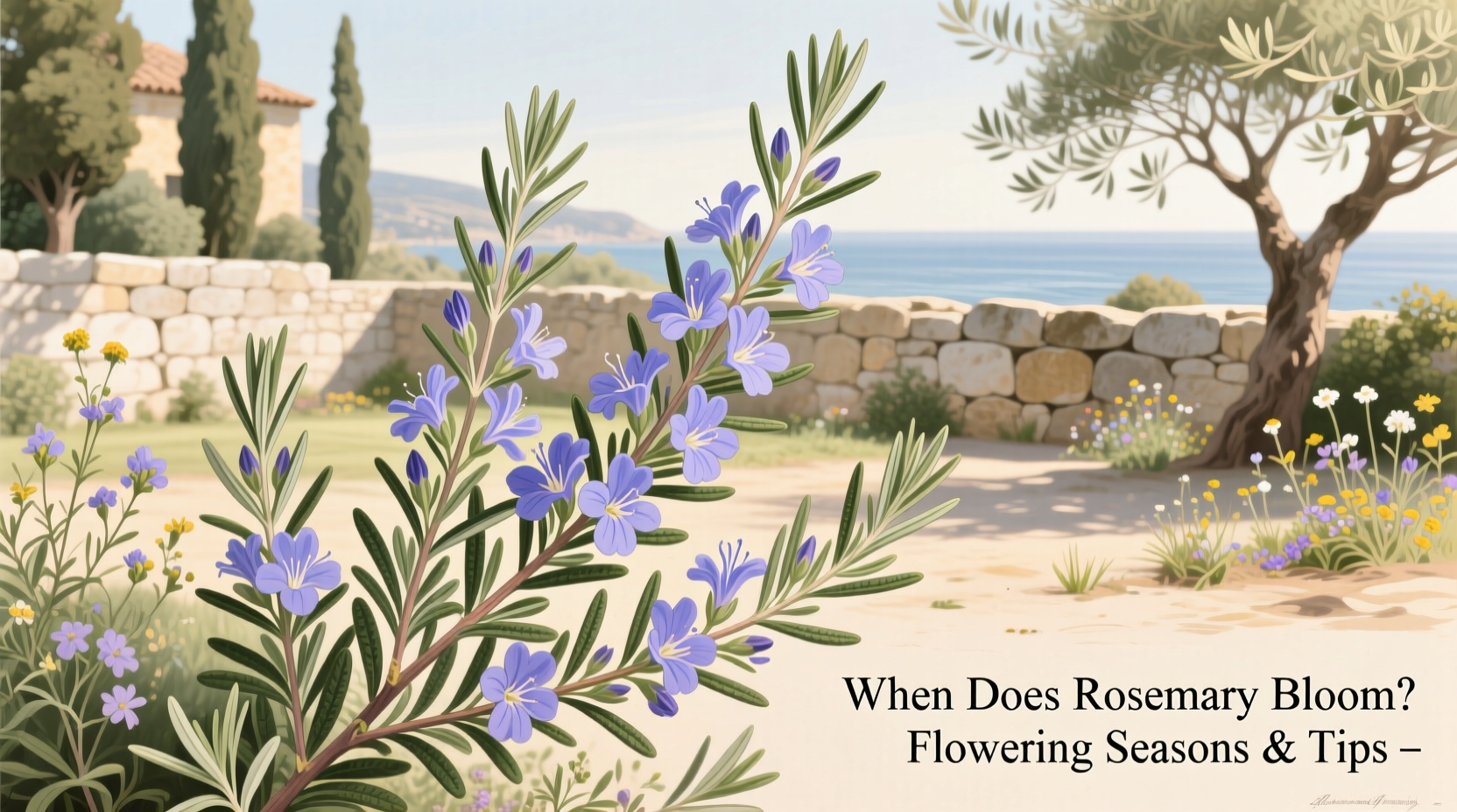When Does Rosemary Bloom? Flowering Seasons & Tips