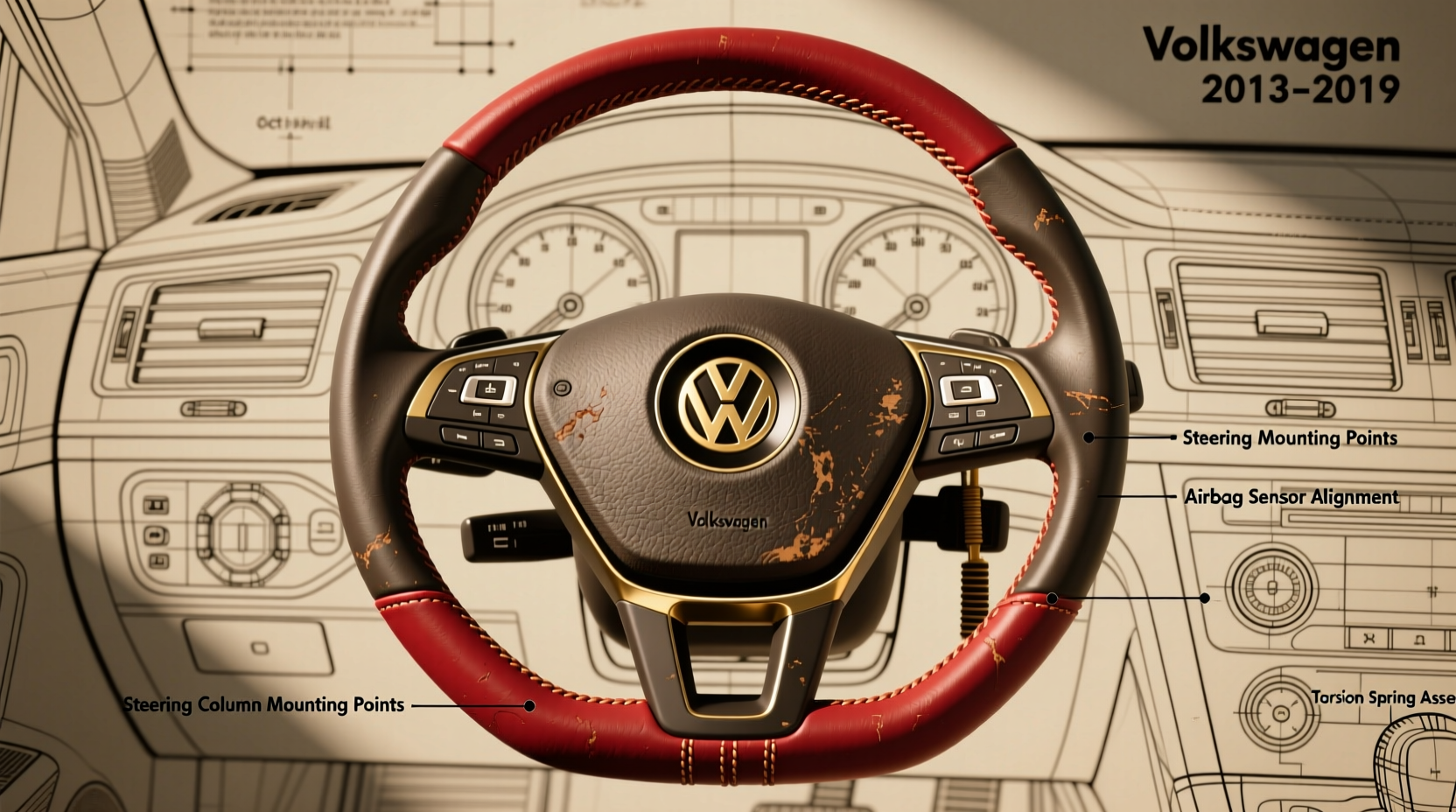 octavia ii steering wheel replacement