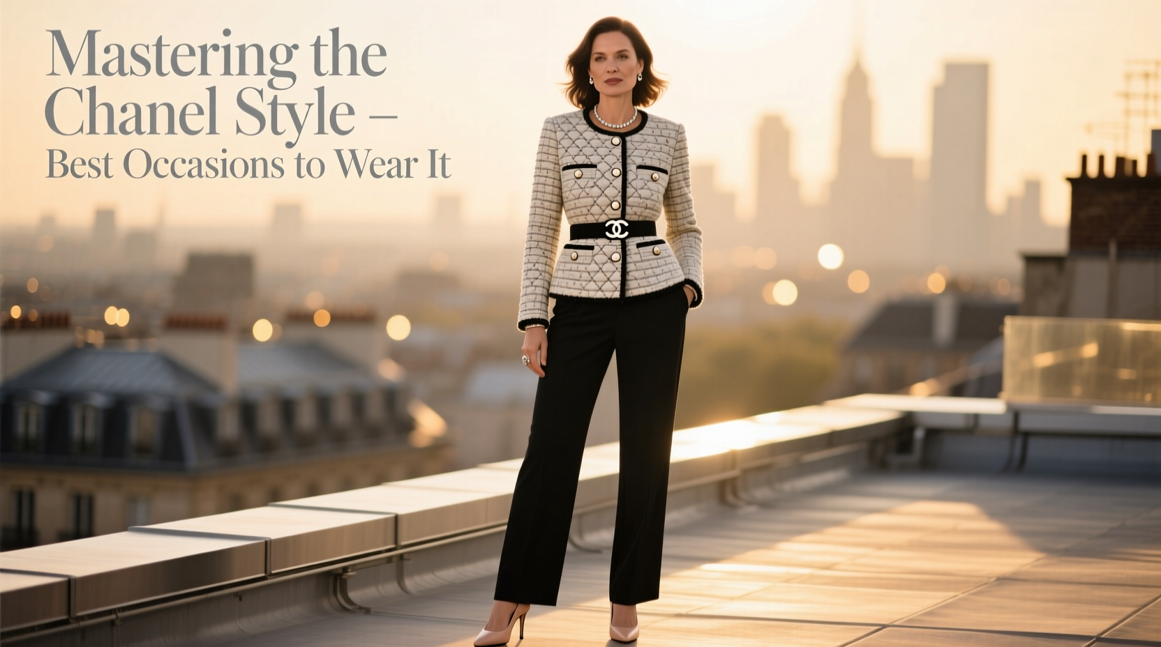 mastering style how to identify the best occasions to wear a chanel style jacket