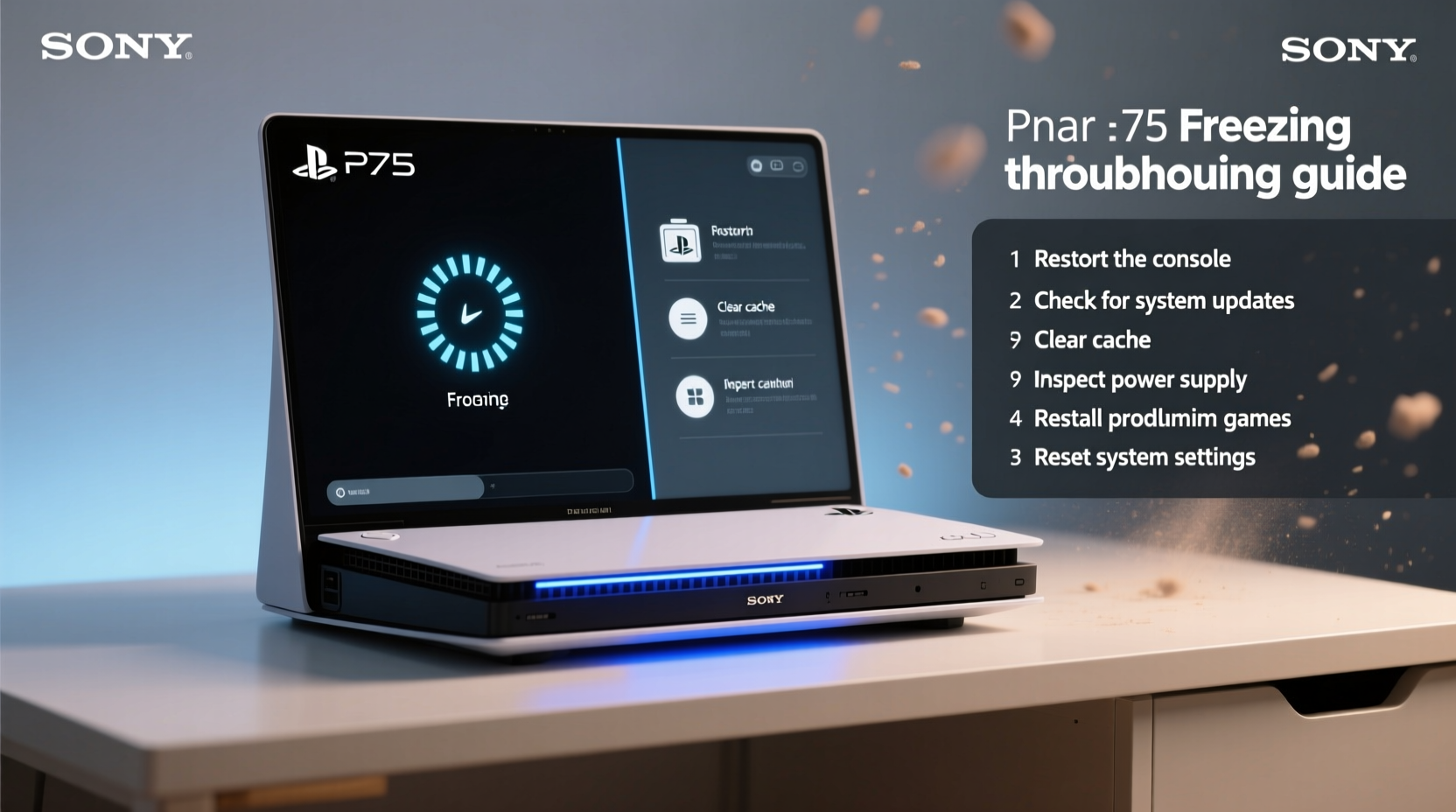 ps5 freezing troubleshooting tips and solutions