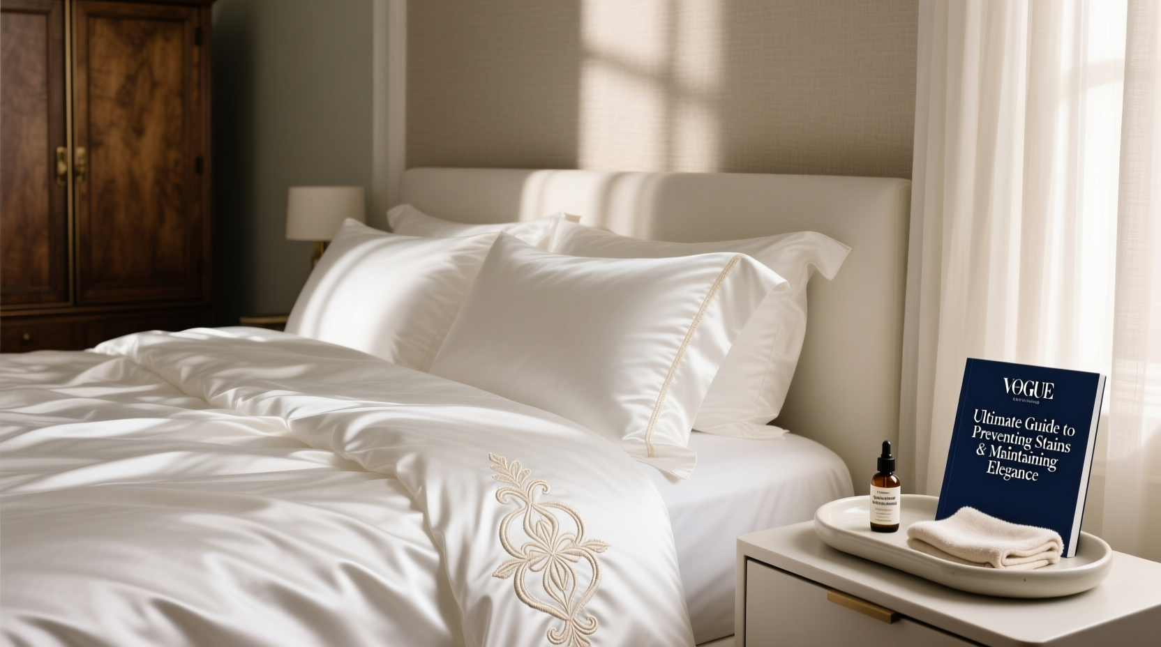 ultimate guide to preventing stains and maintaining the elegance of your luxury bedding