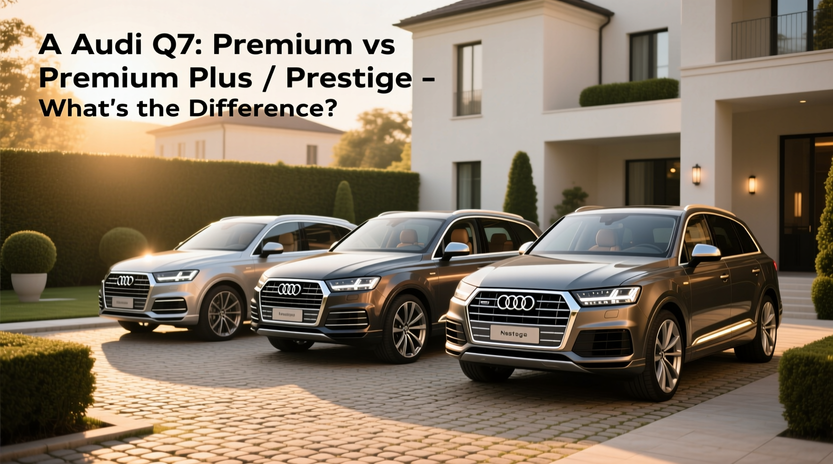 Audi Q7 Trim Levels Guide: How to Choose the Right One