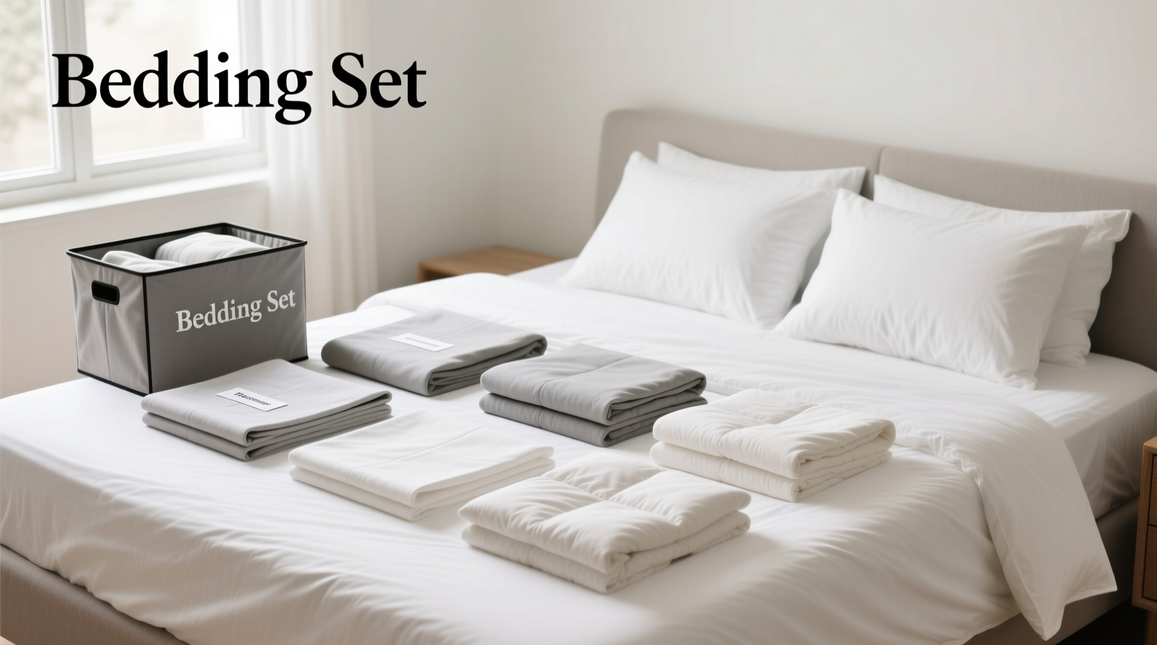 the ultimate guide to neatly folding and storing your four piece bedding set for easy access