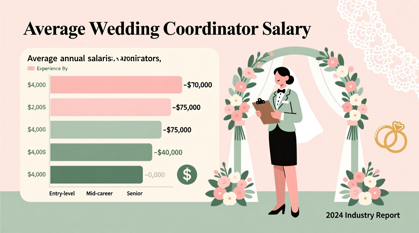 how much do wedding coordinators make