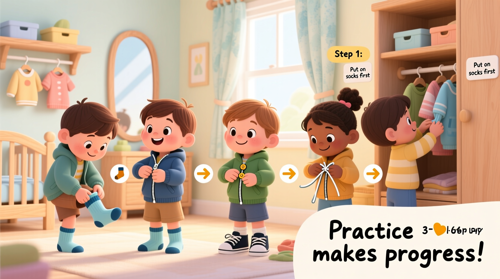 mastering independent dressing practical steps to help your child dress themselves confidently