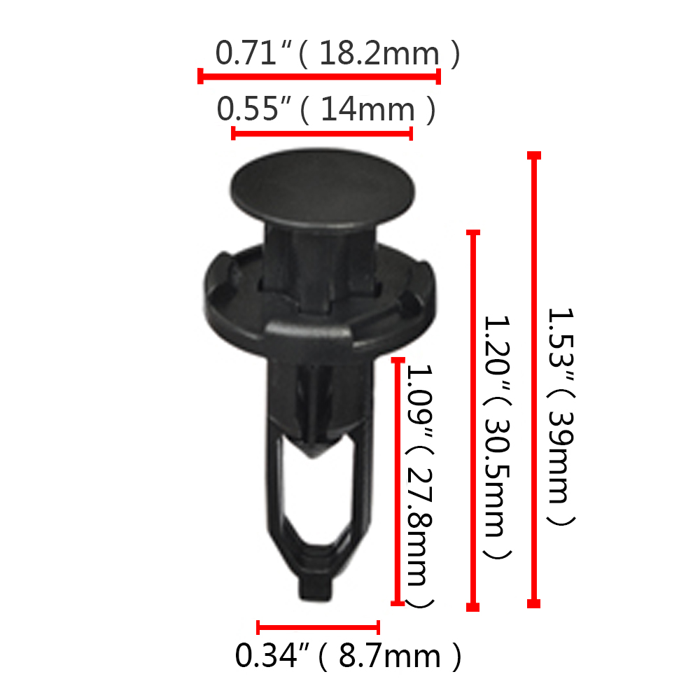 BUMPER COVER RETAINER KIT X2 CLIPS & PINS FOR TOYOTA LEXUS COVER BRACKET PLATE - Foto 14
