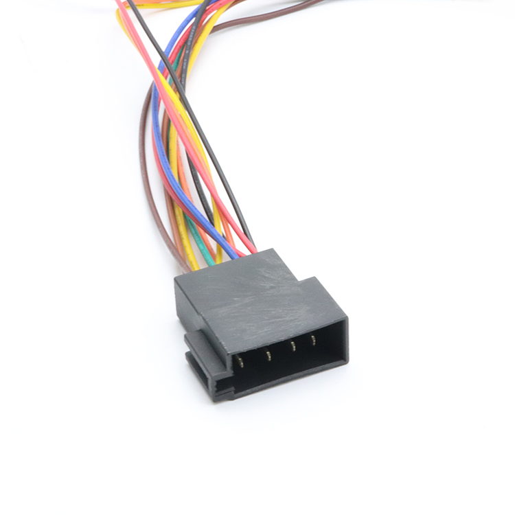 Security Camera Video Monitoring Cable Wire Harness Twisted Pair 5.0mm Diamater