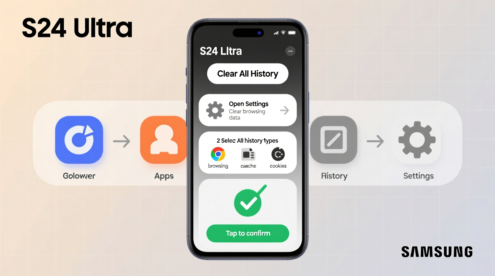 complete guide to deleting all types of history from your samsung phone easily