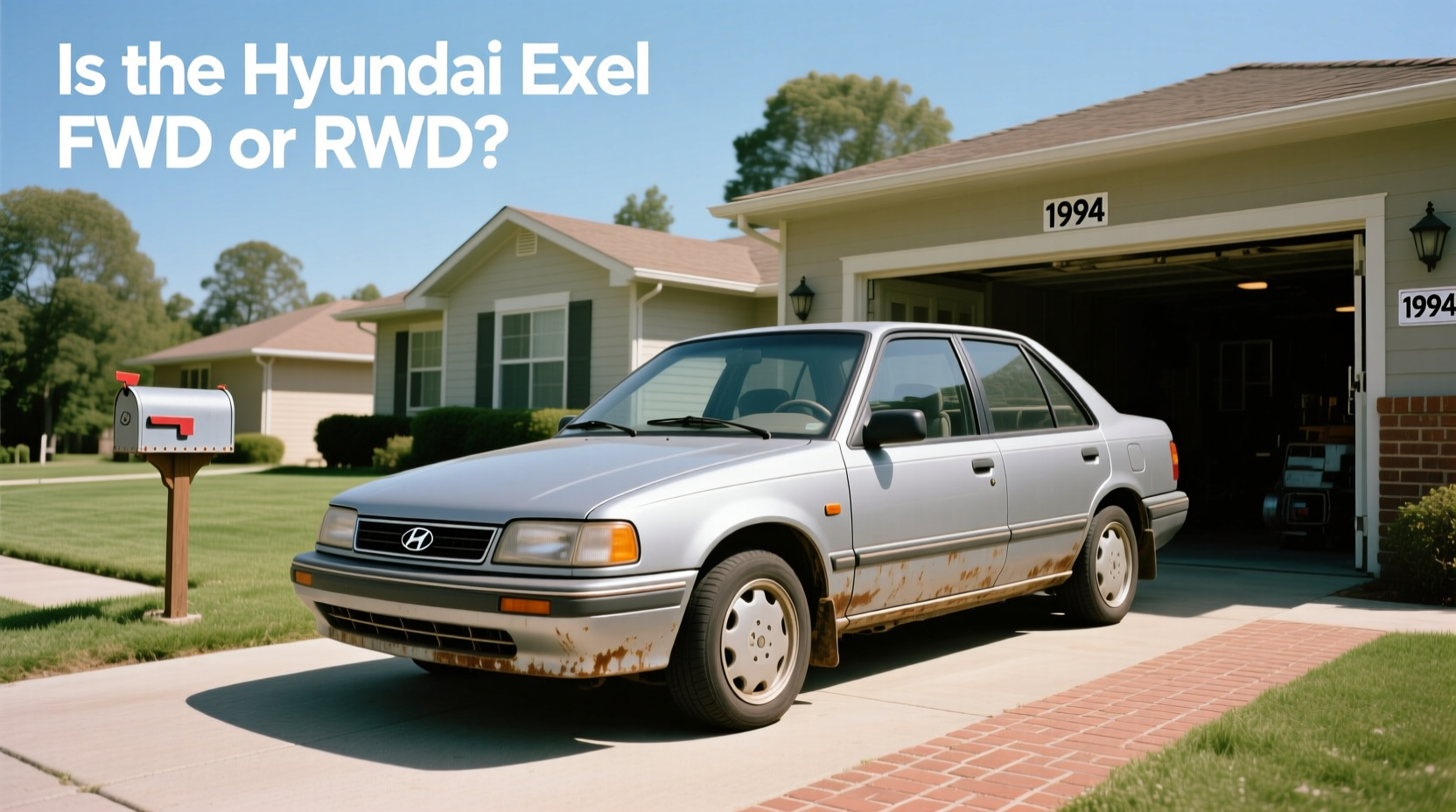 1994 Hyundai Excel Hatchback FWD Guide