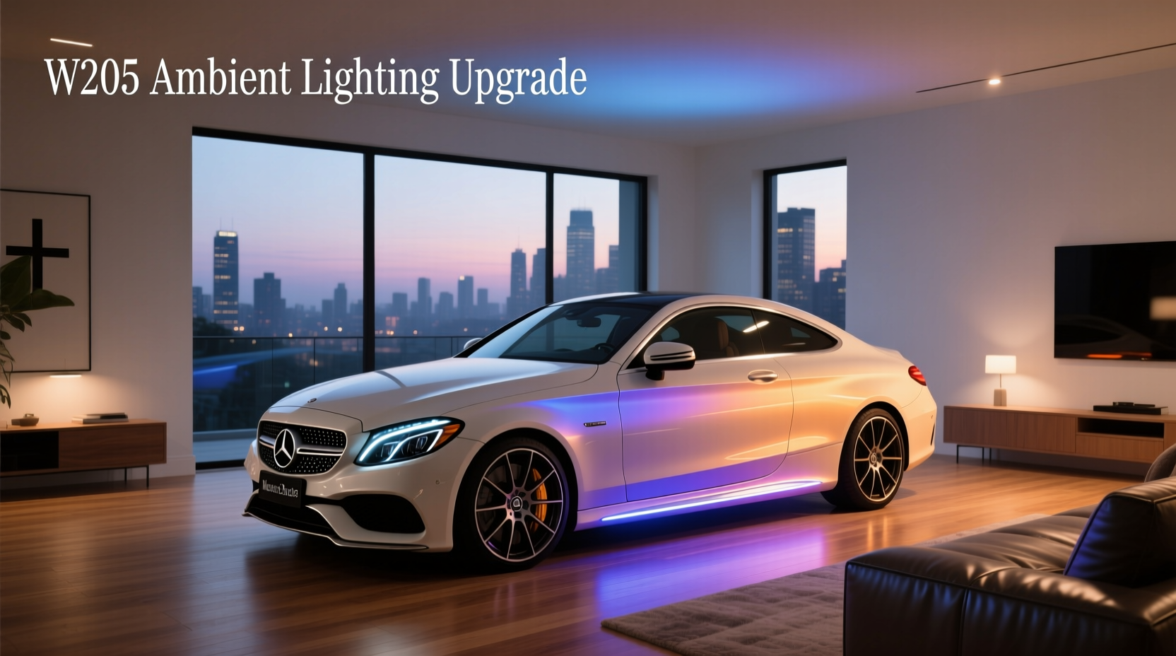 How to Upgrade W205 Ambient Lighting: Complete DIY Guide