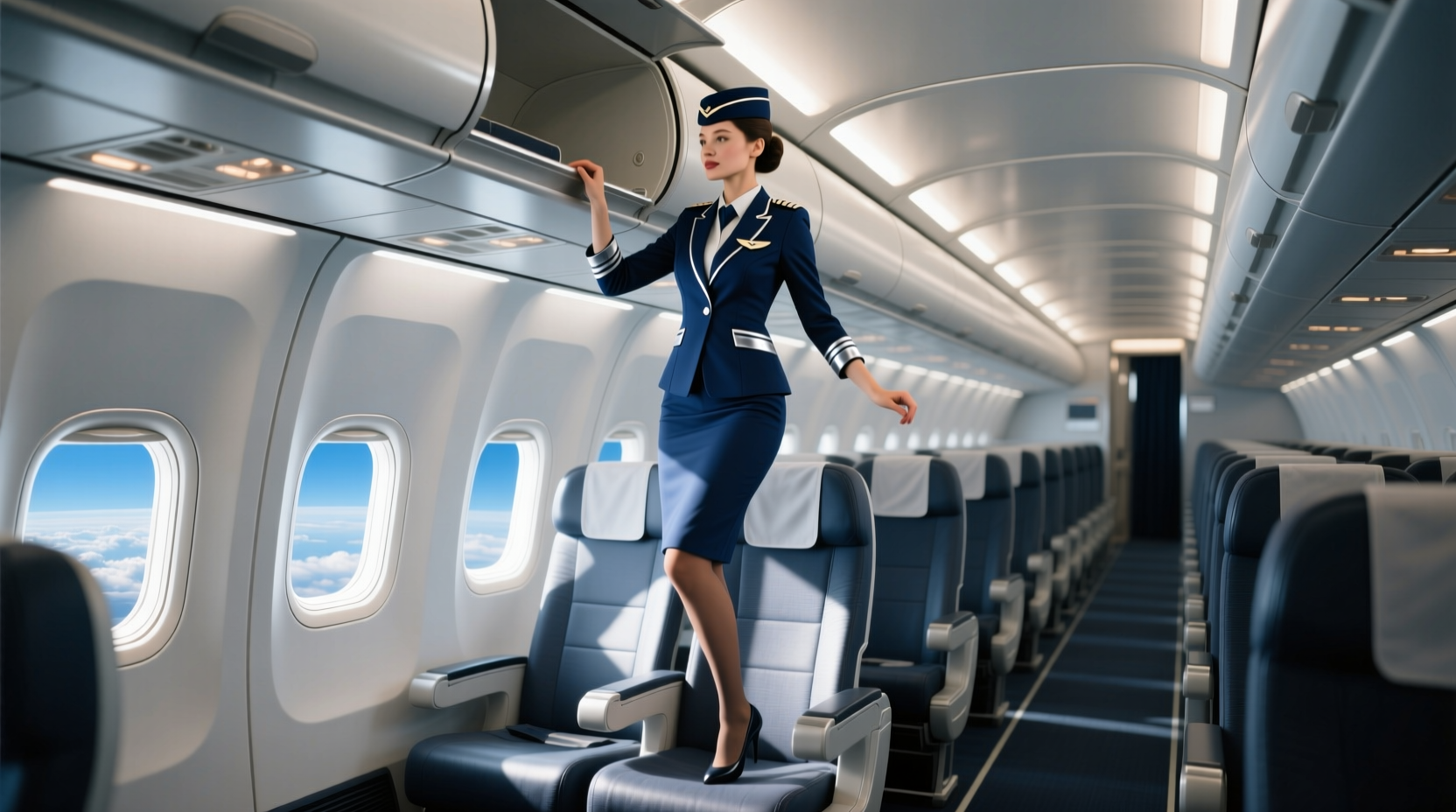 What Is a Jump Seat for Flight Attendants and How Does It Work?