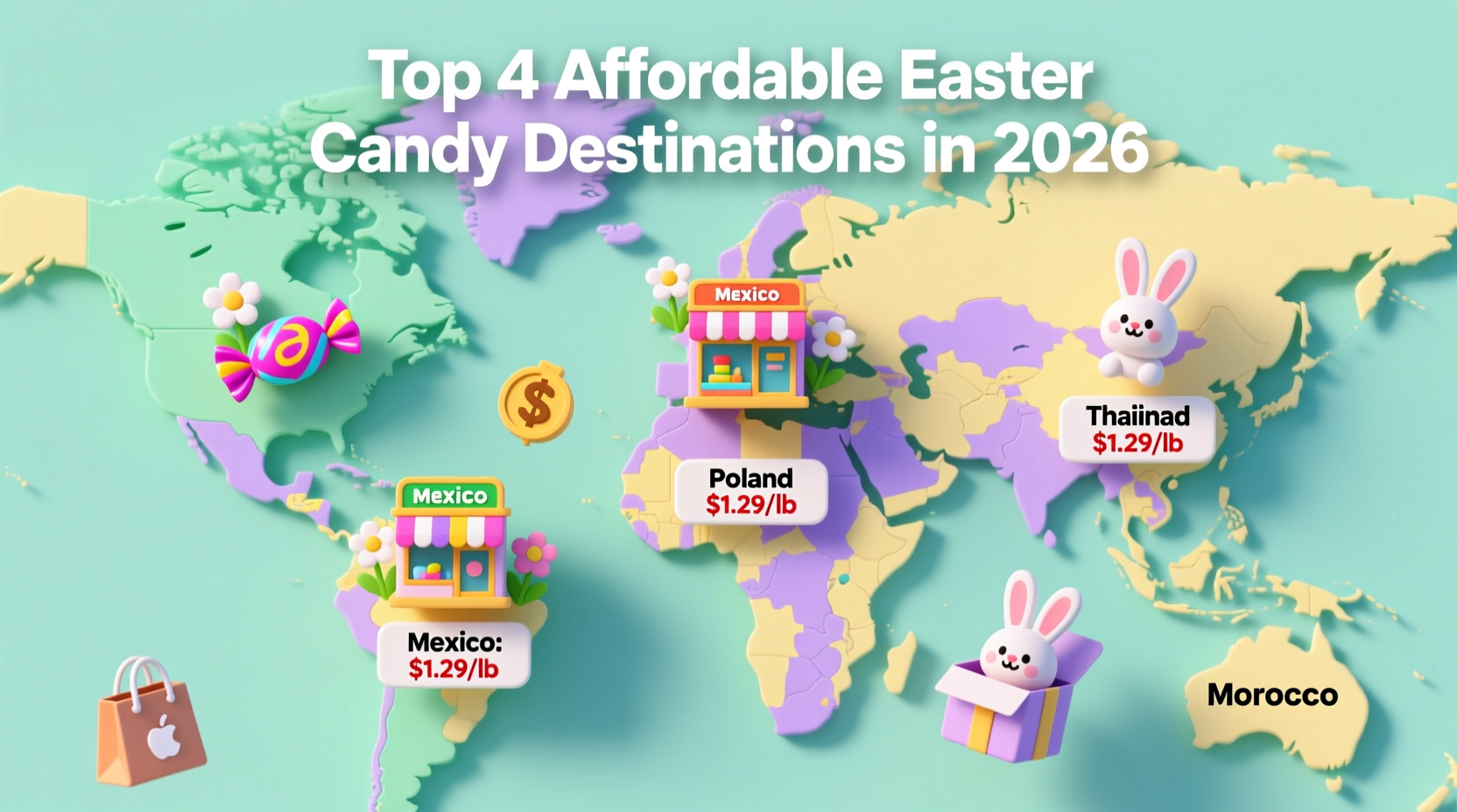 where is the cheapest place to buy easter candy