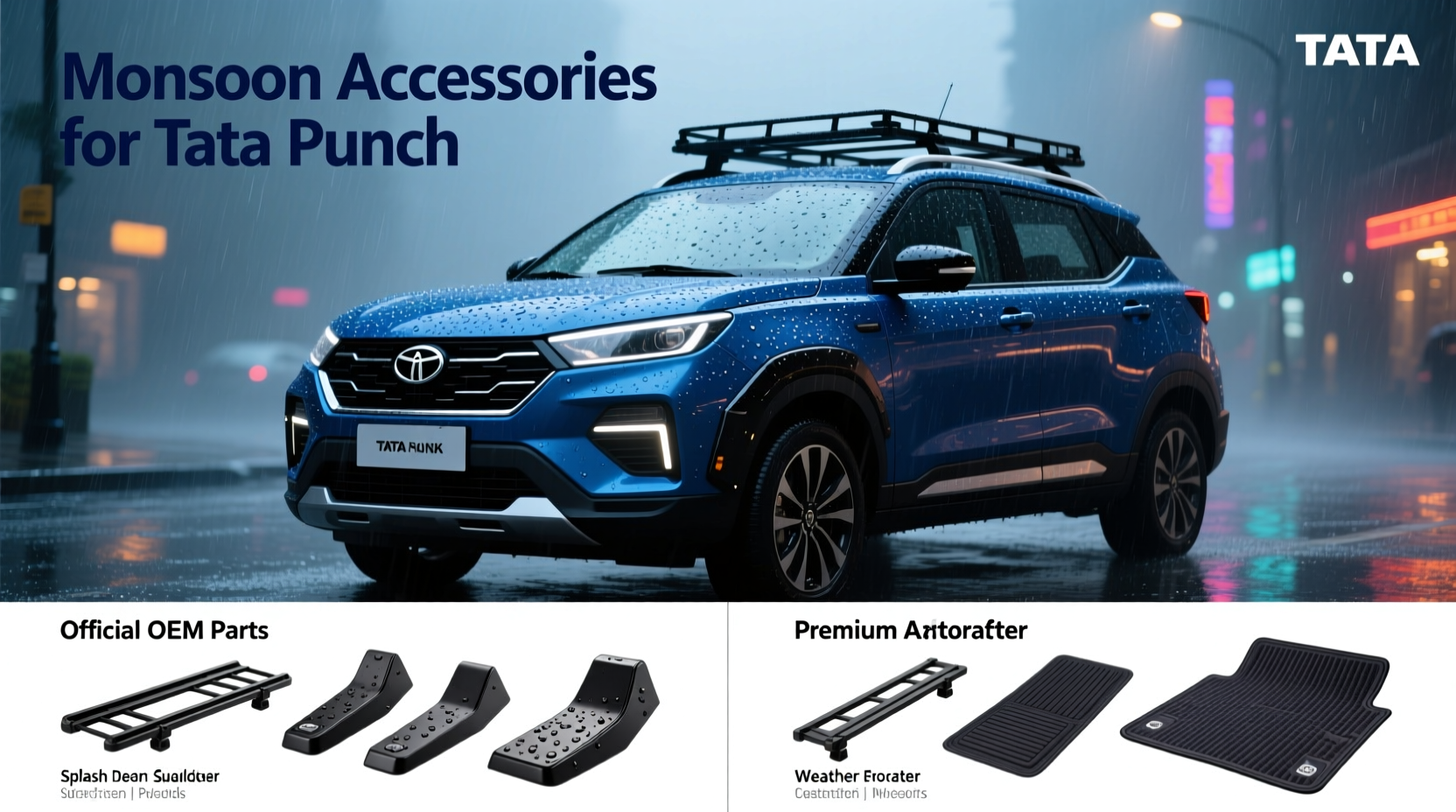 monsoon accessories tata punch