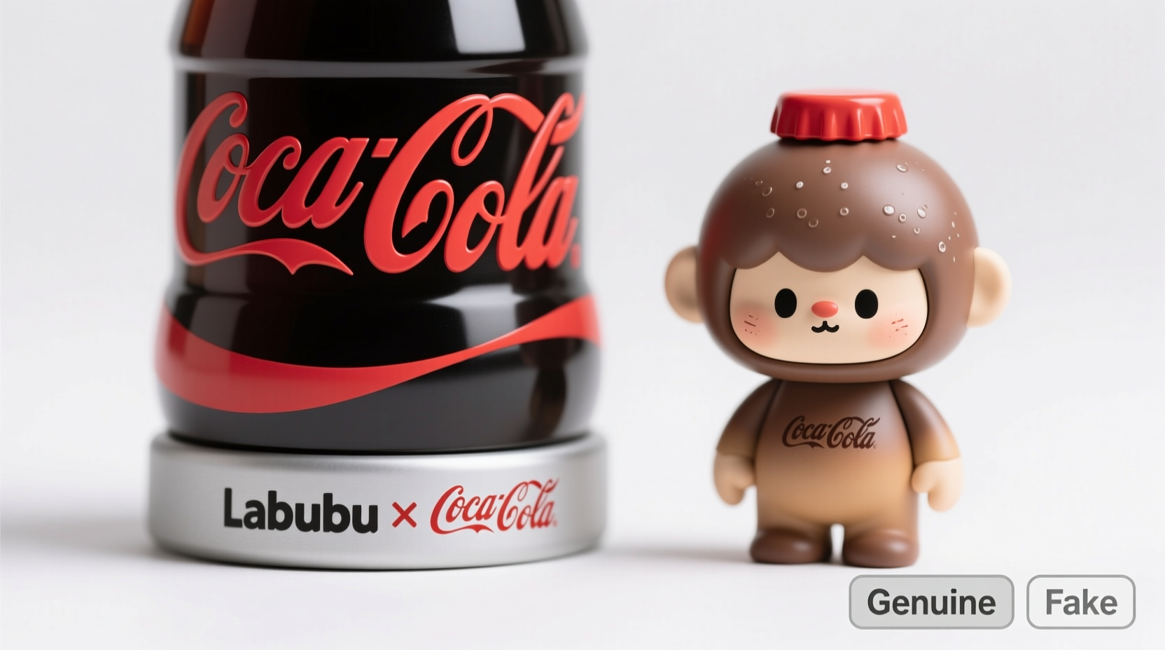 how to spot fake coca cola labubu