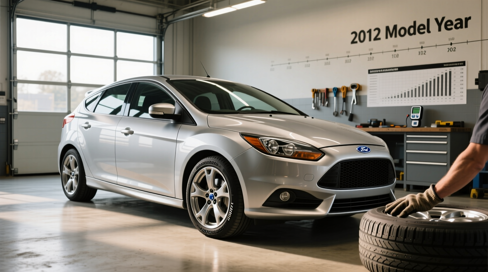 2012 ford focus hatchback tire size guide
