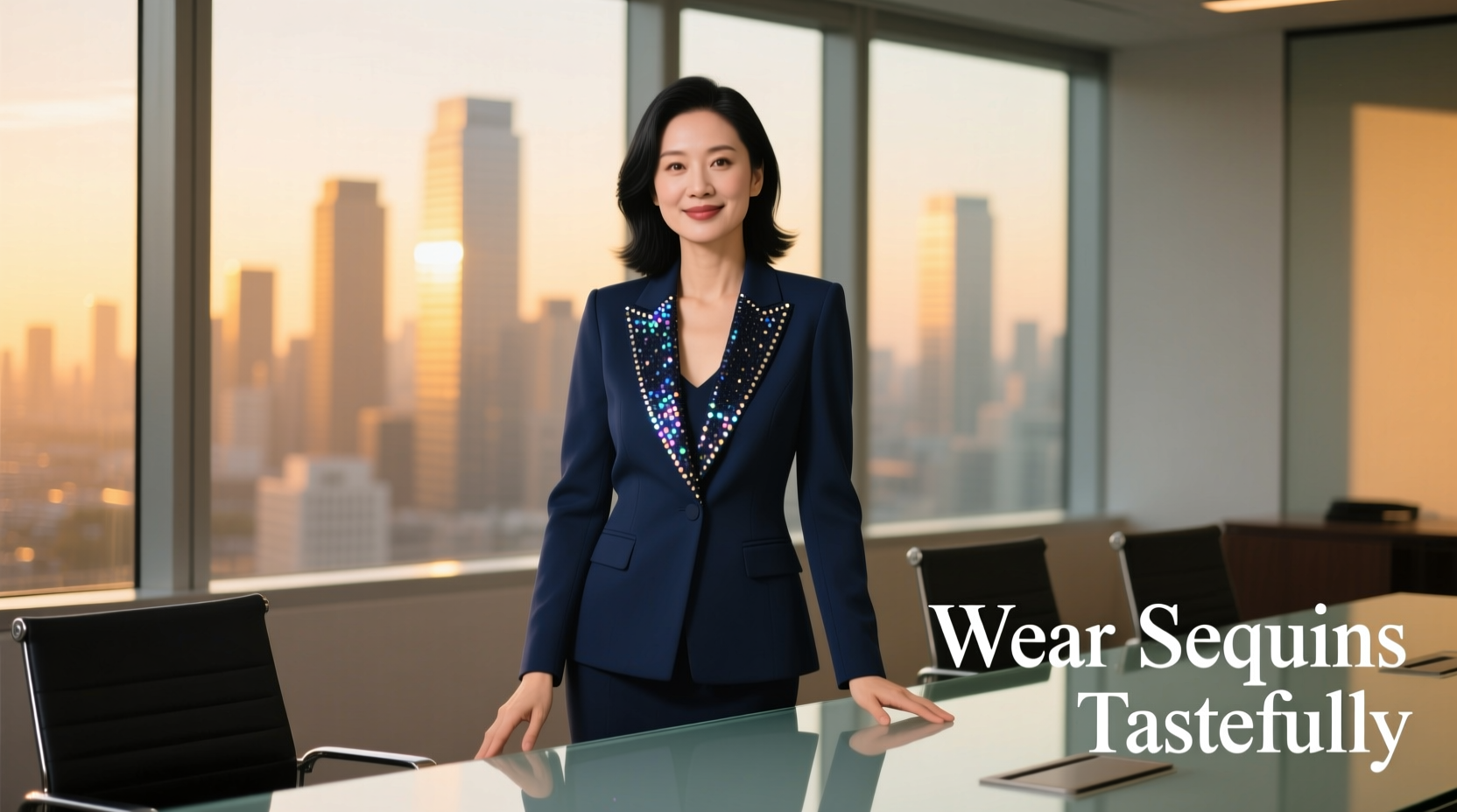 stylish and subtle a guide to wearing sequins tastefully in professional settings