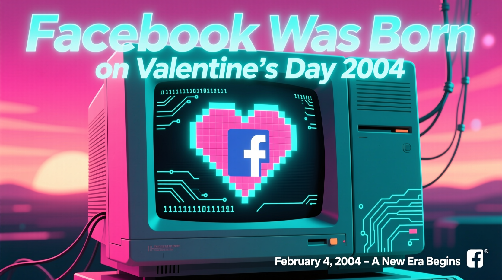 what website was born on valentines day