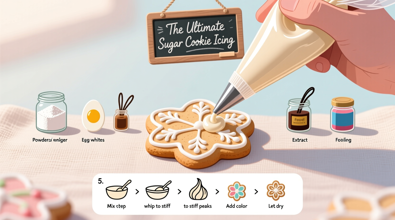 easy guide to the best icing recipe for decorating sugar cookies