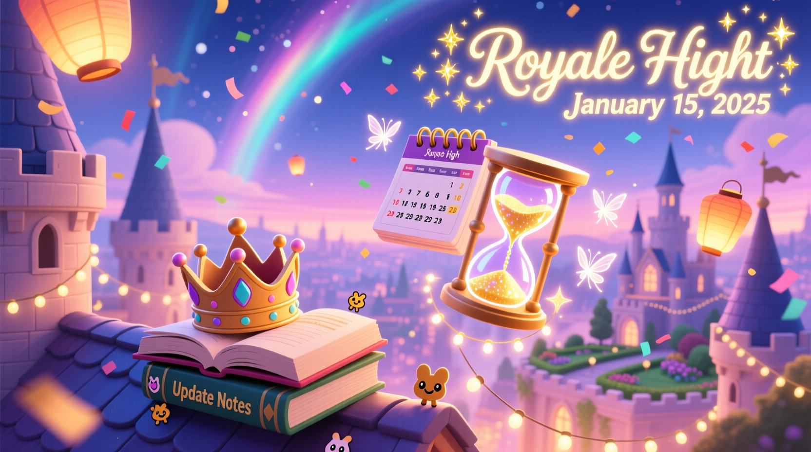 when is the new year update in royale high
