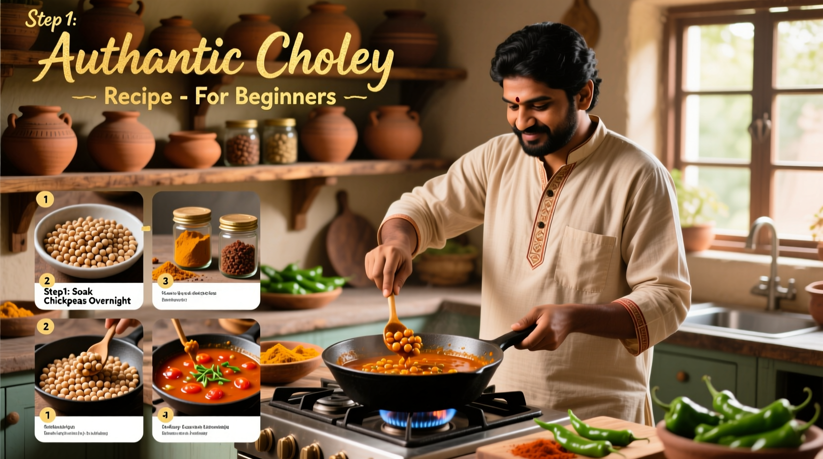 mastering how to cook choley a flavorful and authentic guide for beginners
