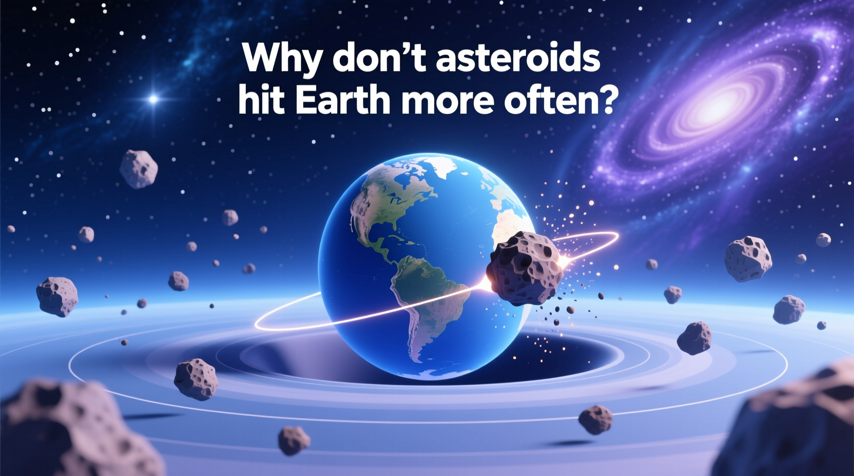why dont asteroids hit earth more often answering your questions