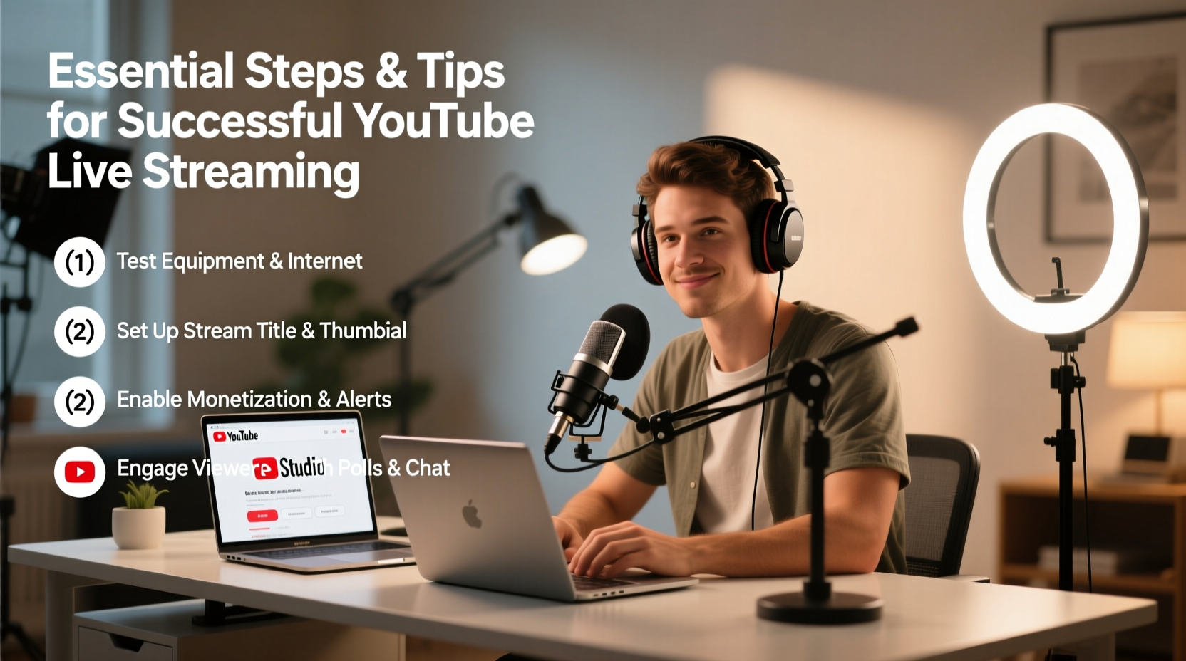 Essential Steps And Tips For Successfully Going Live On Youtube