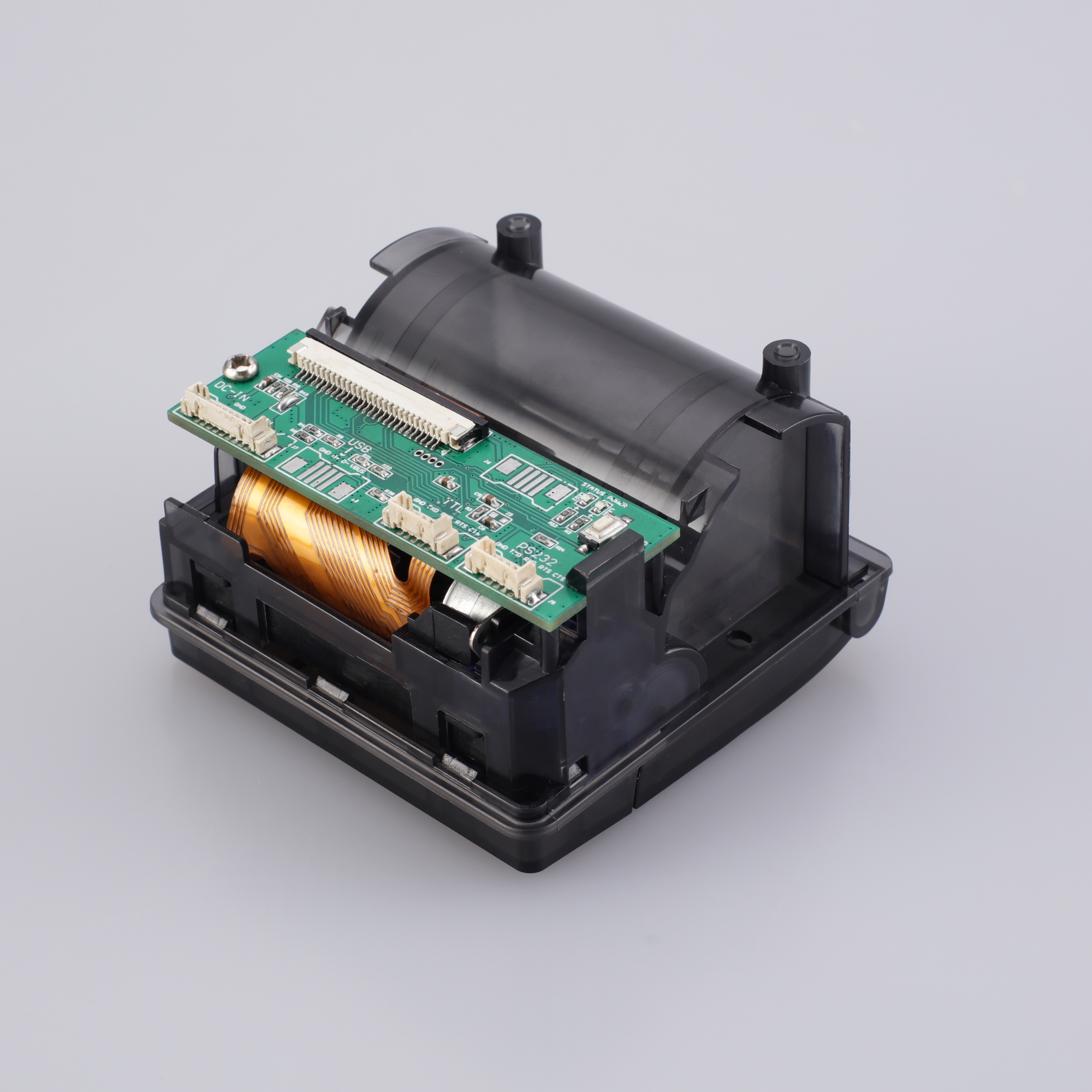 58mm USB+Serial ELM205 Mini portable small Kiosk Panel POS thermal Printer