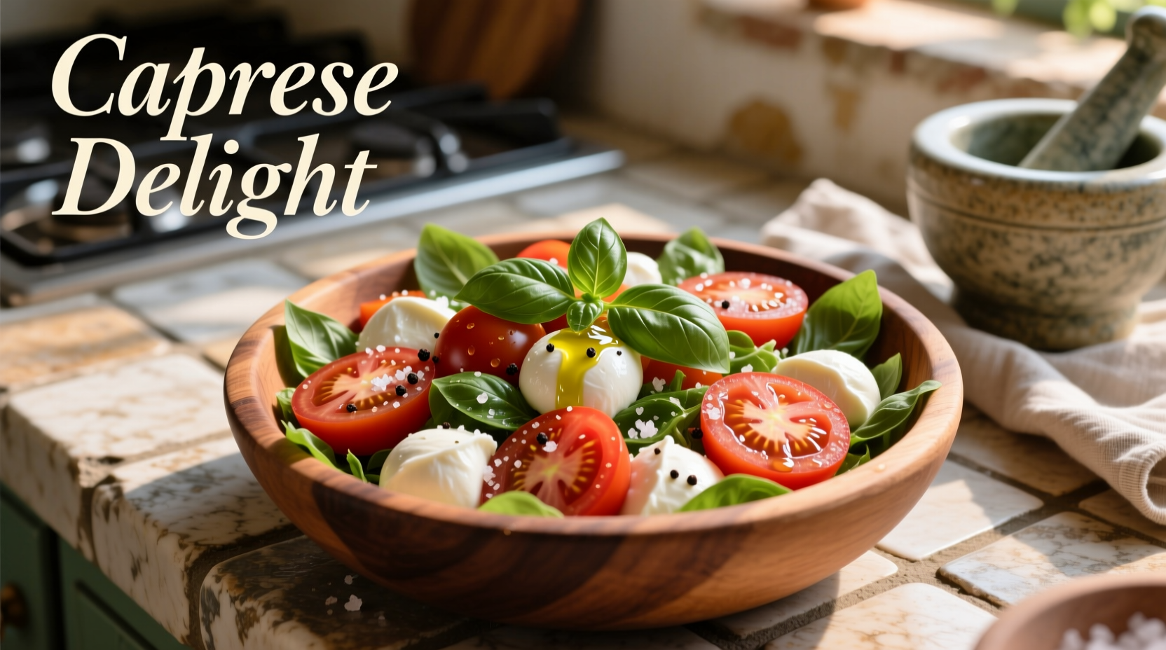 Perfect Tomato Basil Fresh Mozzarella Salad Recipe Guide