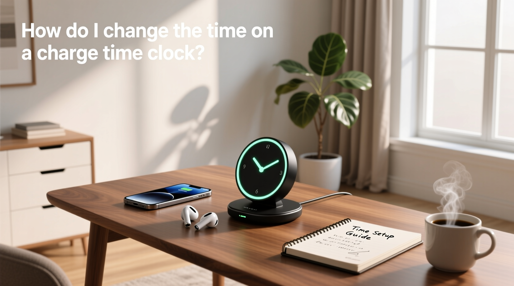 How to Set Time on a Wireless Charger Clock – Complete Guide