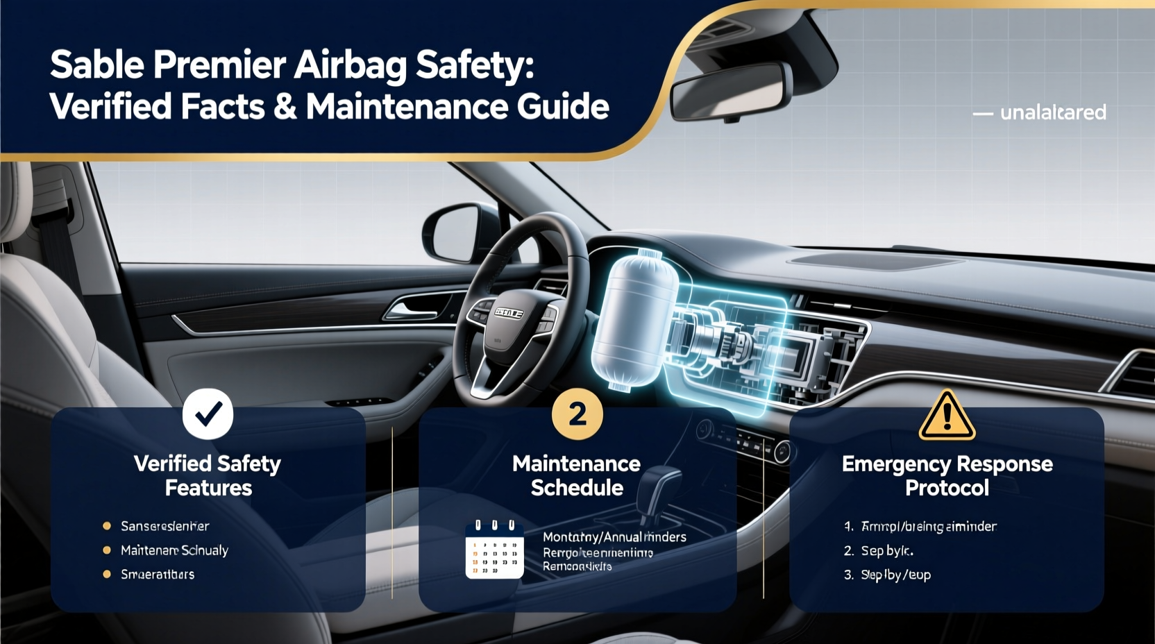 Sable Premier Airbag Safety: Verified Facts & Maintenance Guide