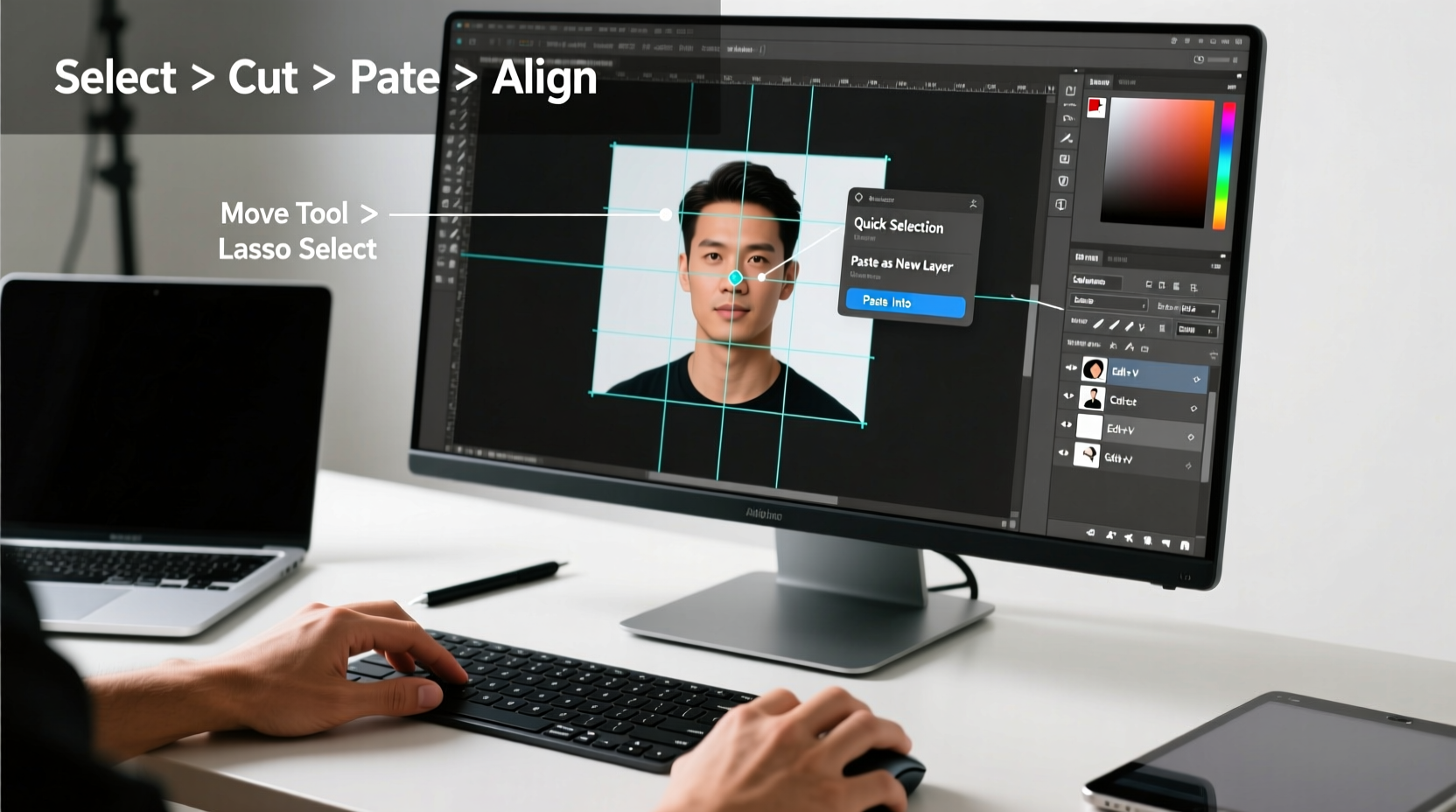mastering how to cut and paste in photoshop a step by step guide for precise editing