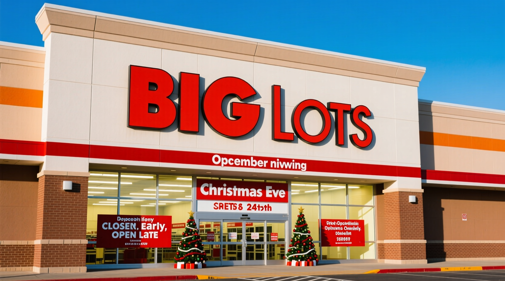 is big lots open on christmas eve