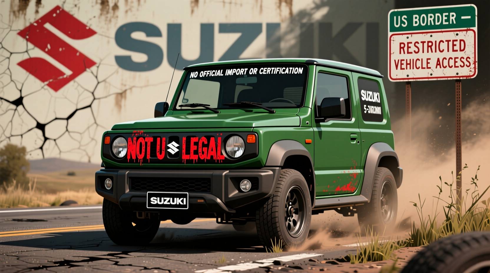 jimny 5 door us legal