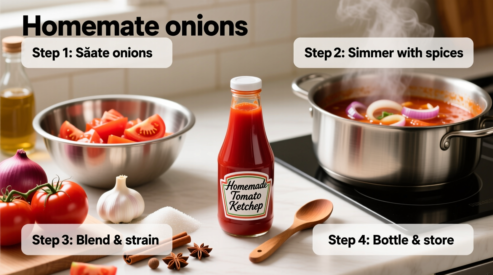 how to make tomato ketchup