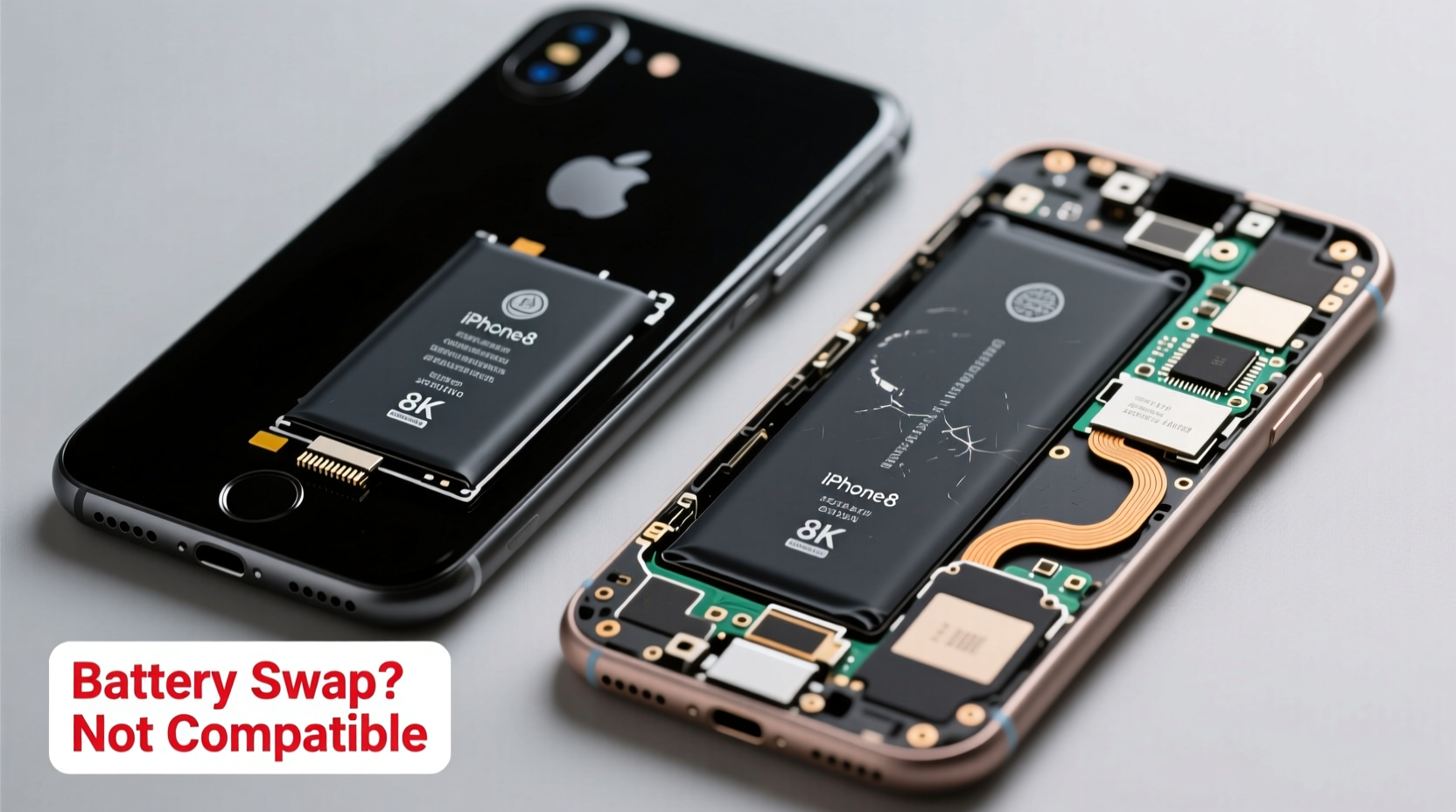 iphone 7 vs 8 battery will swapping them actually work